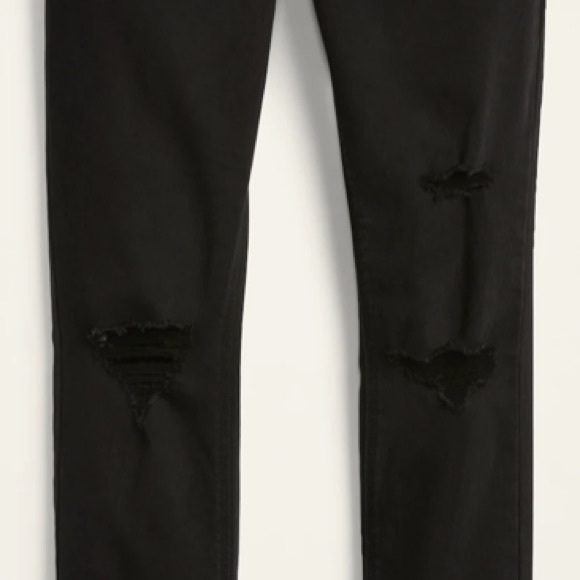 ✨Old Navy High-Waisted Distressed Rockstar Super Skinny Jeans, Size 4 - Picture 4 of 6